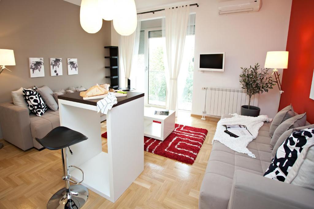 Boutique Apartments 360º Beograd Ruang foto