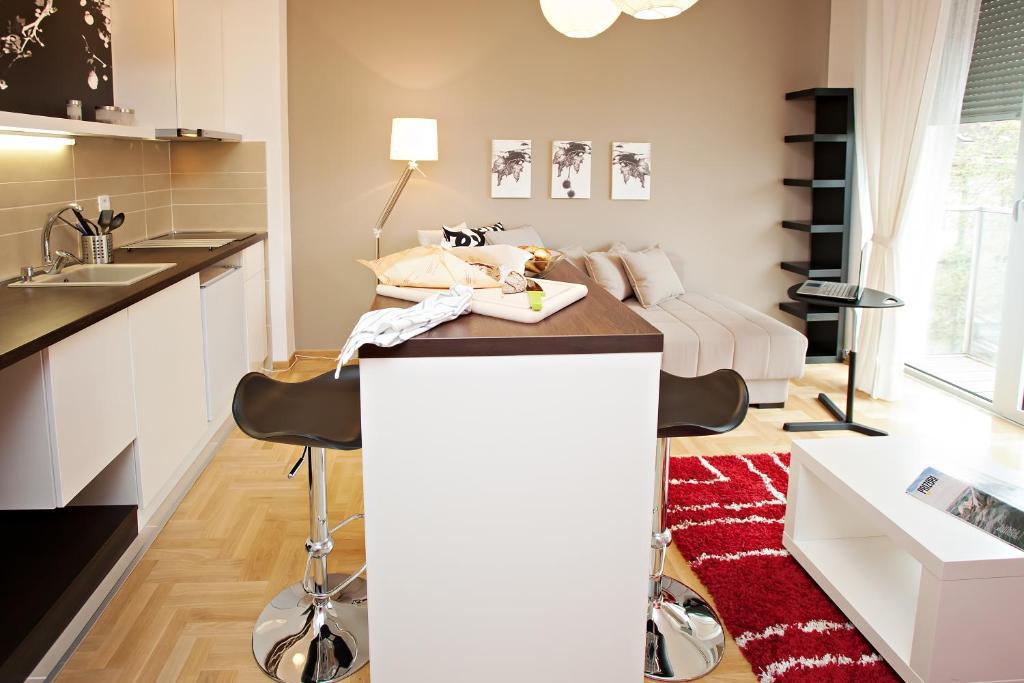 Boutique Apartments 360º Beograd Ruang foto